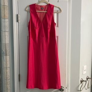 Elegant Ann Taylor Pink Sleeveless Dress
